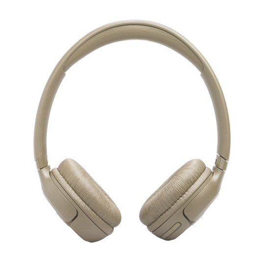 JBL Tune 530BT - Beige - Wireless on-ear Bluetooth&reg; headphones - Top