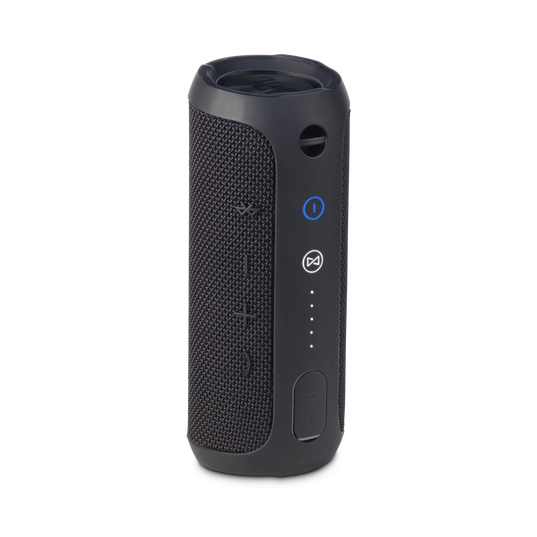 JBL Flip 3 - Black - Splashproof portable Bluetooth speaker with powerful sound and speakerphone technology - Back