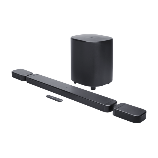 JBL Bar 800MK2 - Black - 7.1 channel soundbar system with detachable speakers, Dolby Atmos® and DTS Virtual:X® - Hero