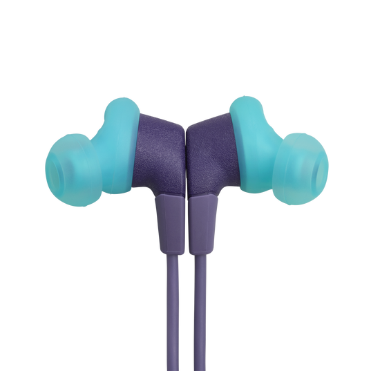 JBL Endurance Run 3 - Purple - Wired Sport Headphones - Front