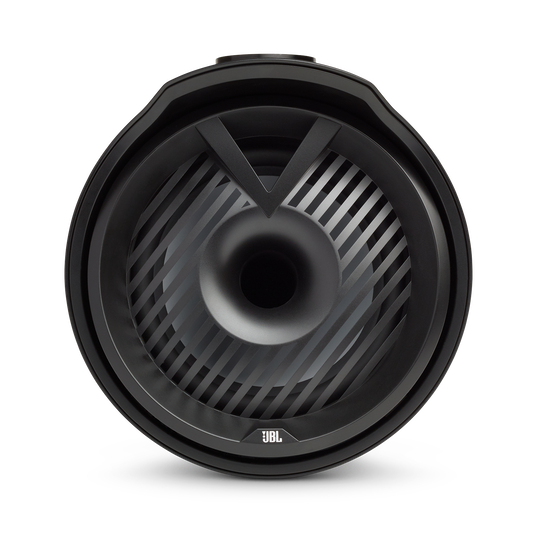 JBL Tower X Marine MT6HLB - Black Gloss - 6-1/2" (160mm) enclosed two-way marine audio tower speaker with 1" (25mm) horn loaded compression tweeter – Black - Front