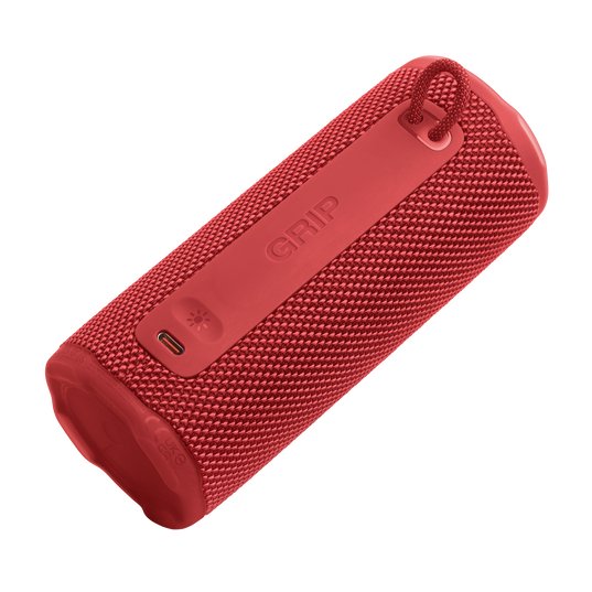 JBL Grip - Red - Compact Bluetooth speaker with bold JBL Pro Sound and ambient light - Detailshot 2