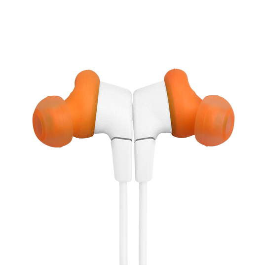 JBL Endurance Run 3 Wireless - White - Wireless Sport Headphones - Front