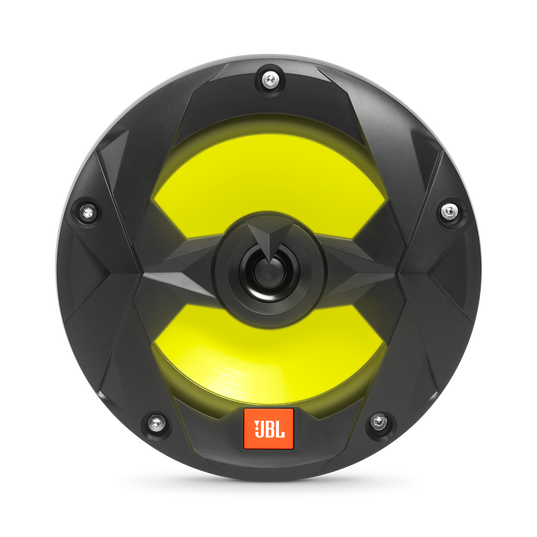 Club Marine MS65LB - Black Matte - Club Marine MS65LB—6-1/2" (160mm) two-way marine audio multi-element speaker with RGB lighting – Black - Detailshot 2