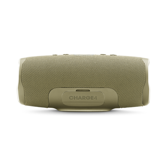 JBL Charge 4 - Sand - Portable Bluetooth speaker - Back