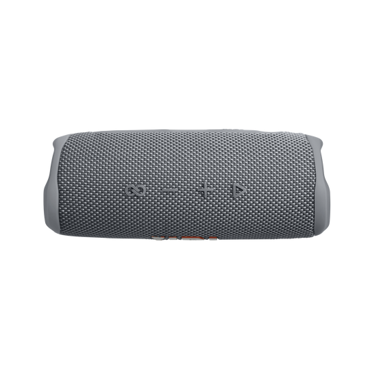 JBL Flip 6 - Grey - Portable Waterproof Speaker - Top