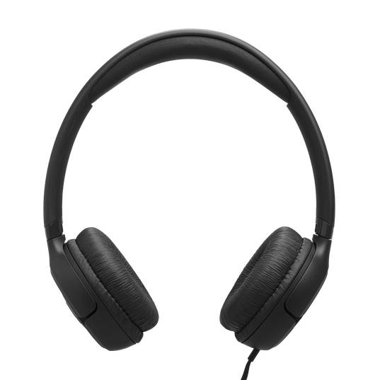 JBL Tune 530C - Black - Wired on-ear headphones - Top