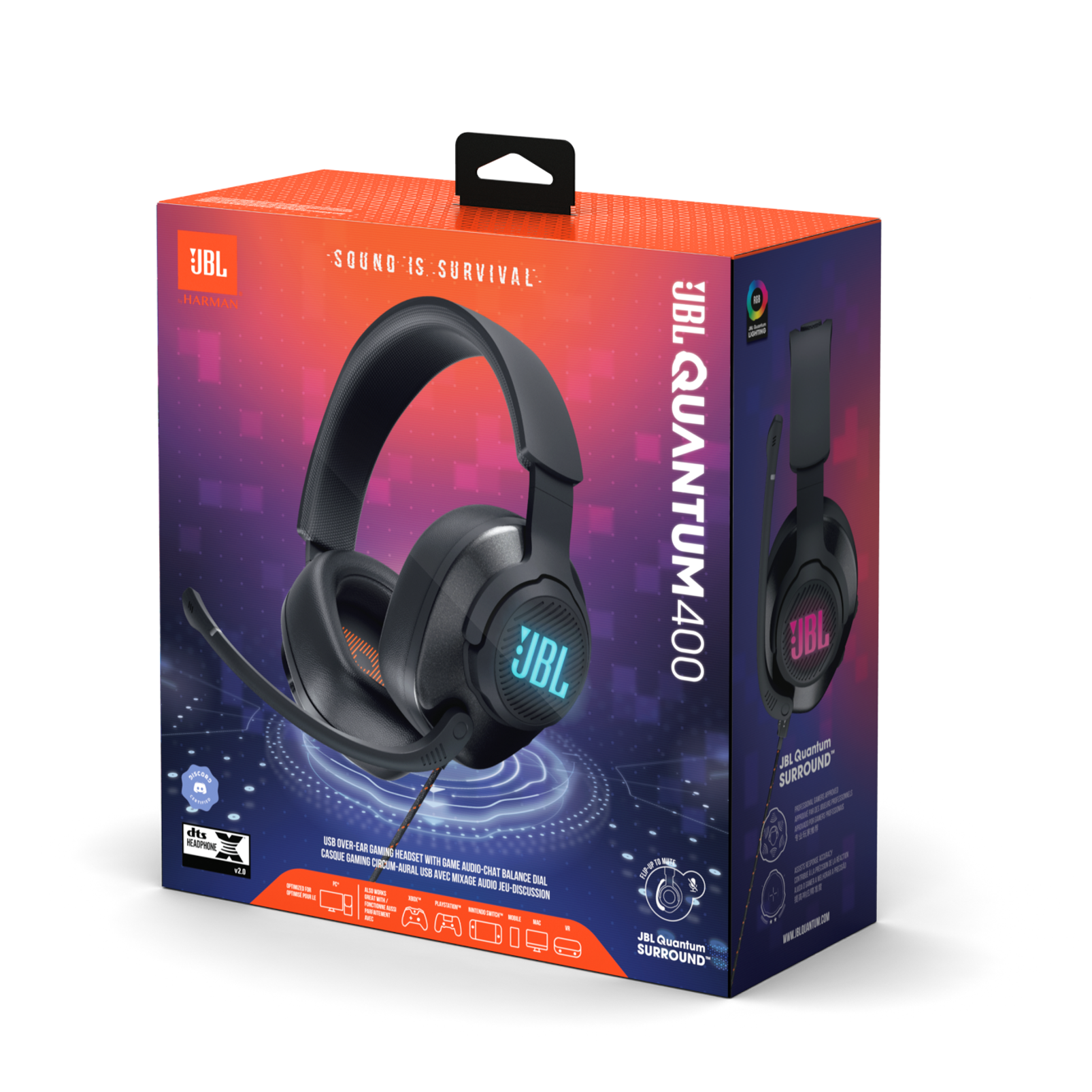 QUANTUM 400 | USB Gaming Headset | JBL Australia