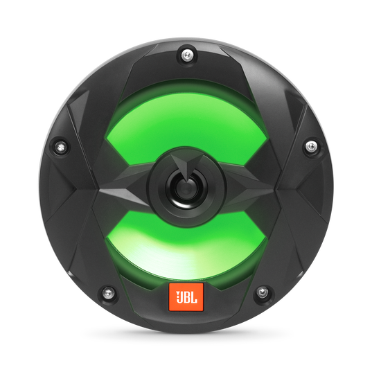 Club Marine MS65LB - Black Matte - Club Marine MS65LB—6-1/2" (160mm) two-way marine audio multi-element speaker with RGB lighting – Black - Detailshot 5