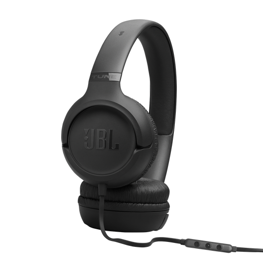 JBL Tune 530C - Black - Wired on-ear headphones - Right
