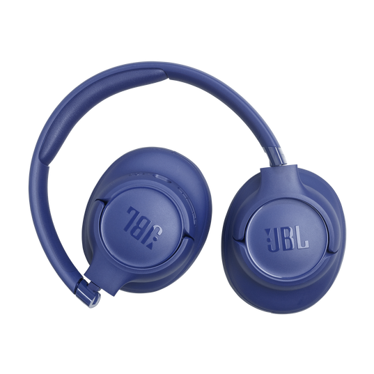 JBL Tune 730BT - Blue - Wireless over-ear headphones - Back