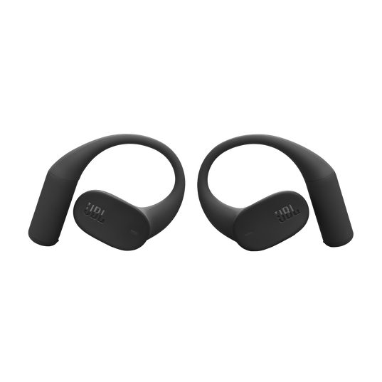 JBL Sense Lite - Black - True Wireless Open-ear Headphones - Front