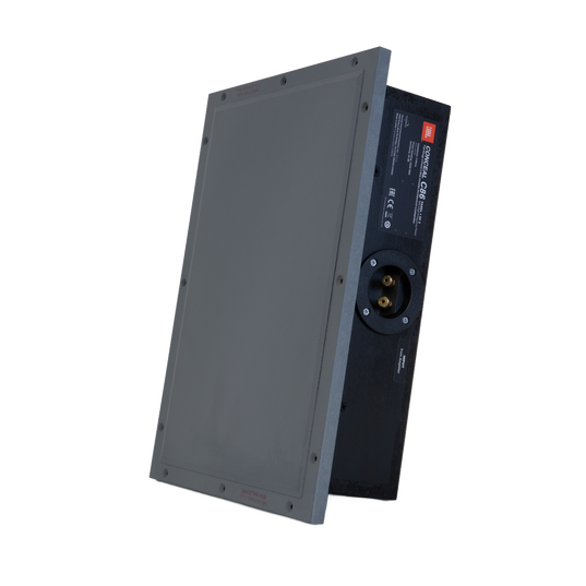 Conceal C86 - Grey - 8-inch (200mm) 6-element, Dual Panel Invisible Loudspeaker - Left