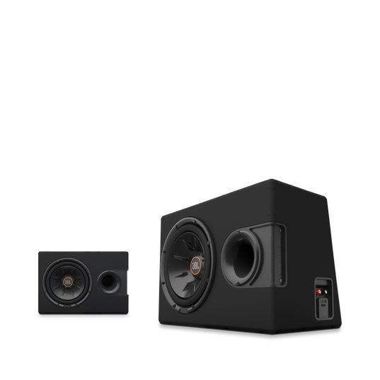 S2-1224SS - Black - 12" (300mm) Slipstream ported enclosure - Detailshot 6