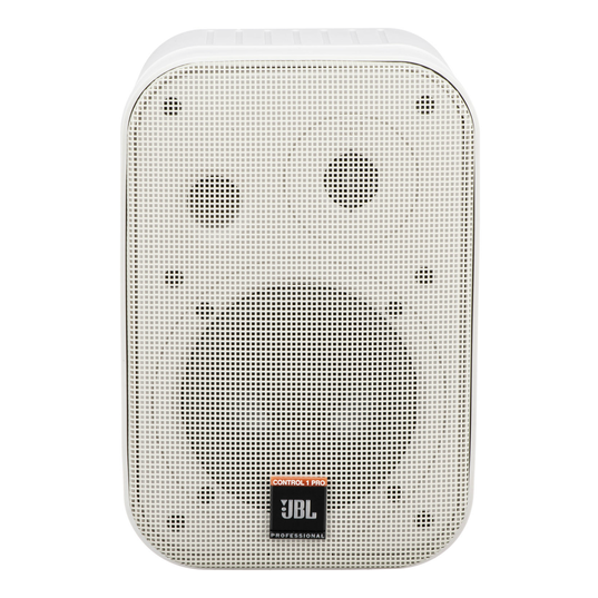 JBL Control 1 Pro - White - Two-Way Professional Compact Loudspeaker System - Detailshot 2