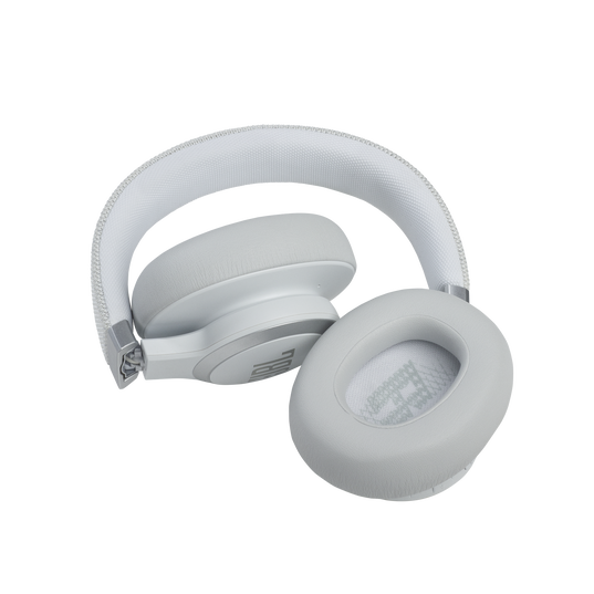 JBL Live 660NC - White - Wireless over-ear NC headphones - Detailshot 5