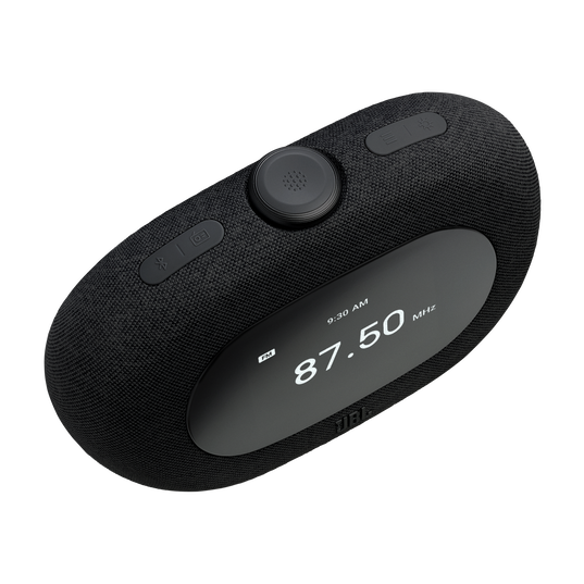 JBL Horizon 3 with FM - Black - Bluetooth® clock radio speaker with FM - Detailshot 1