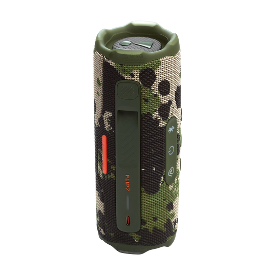 JBL Flip 7 - Squad - Portable waterproof and drop-proof  speaker - Back