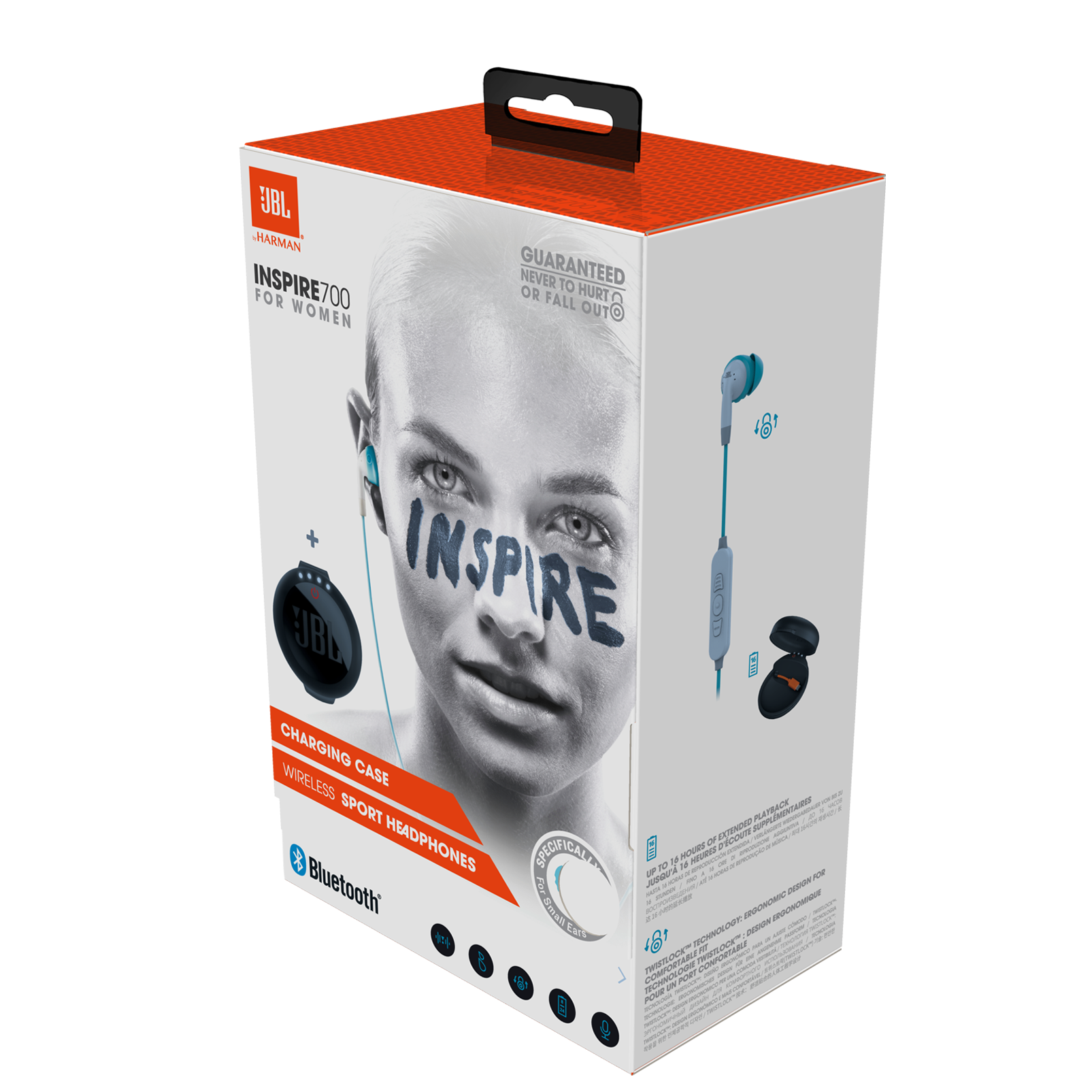 JBL Inspire 700 for Women | In-Ear Wireless Sport Headphones with charging  case