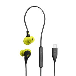 JBL Endurance Run 3 USB-C - Black / Lime - USB-C Wired Sport Headphones - Hero JBL Endurance Run 3 USB-C - Black / Lime - USB-C Wired Sport Headphones - Hero