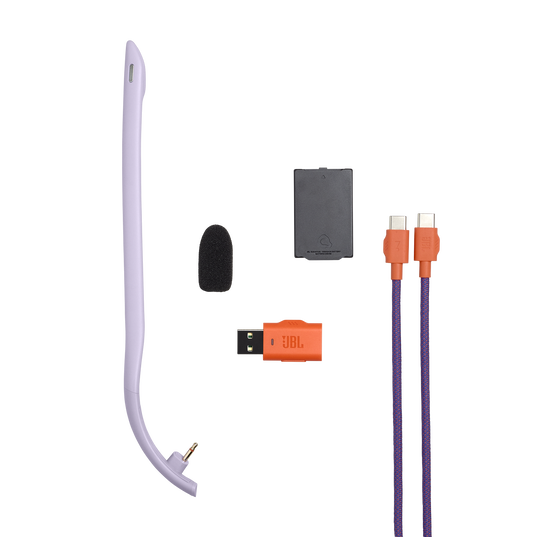 JBL Quantum 650 - Purple - Wireless multiplatform gaming headset - Detailshot 11