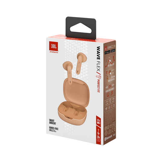 JBL Wave Flex - Beige - True wireless earbuds - Detailshot 15