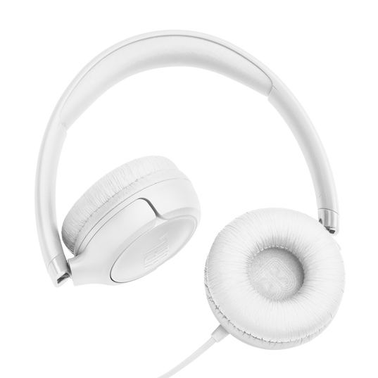 JBL Tune 530 Wired - White - Wired on-ear headphones - Detailshot 1
