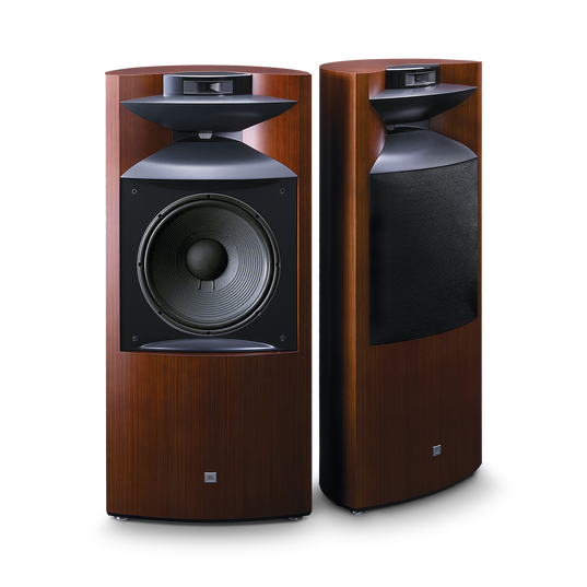 Project K2 S9900 - Zebra wood - 3-way 15" (380mm) Floorstanding Loudspeaker - Hero
