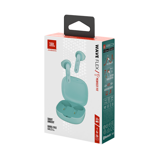 JBL Wave Flex - Mint - True wireless earbuds - Detailshot 15