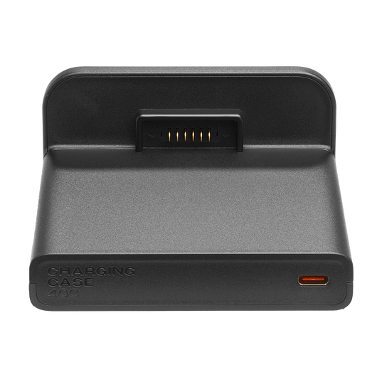 JBL Battery 400 with Charging Case - Black - An easy-to-replace spare battery with charging case - Back