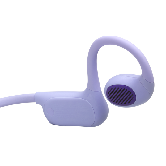 JBL Junior Free - Purple - Wireless open-ear kids headphone - Back