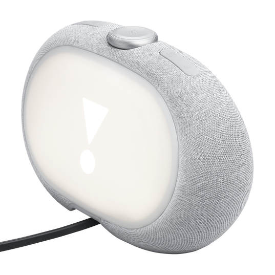 JBL Horizon 3 with FM - Grey - Bluetooth® clock radio speaker with FM - Back