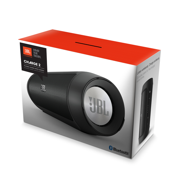 JBL Charge 2 Portable wireless stereo speaker with massive battery to