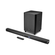 JBL Bar 3.1 - Black - 3.1-Channel 4K Ultra HD Soundbar with Wireless Subwoofer - Hero