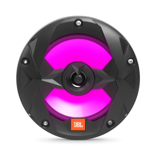 Club Marine MS65LB - Black Matte - Club Marine MS65LB—6-1/2" (160mm) two-way marine audio multi-element speaker with RGB lighting – Black - Detailshot 4