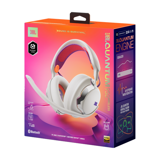 JBL Quantum 950 | Wireless multiplatform gaming headset with