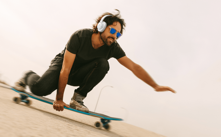 What are you using your headphones for?