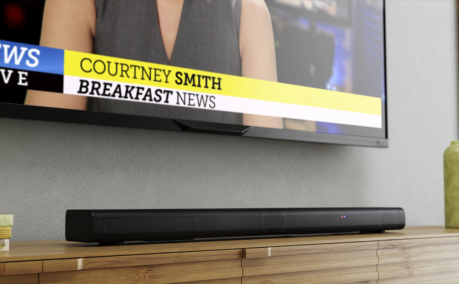 Dedicated center channel driver provides superior voice clarity