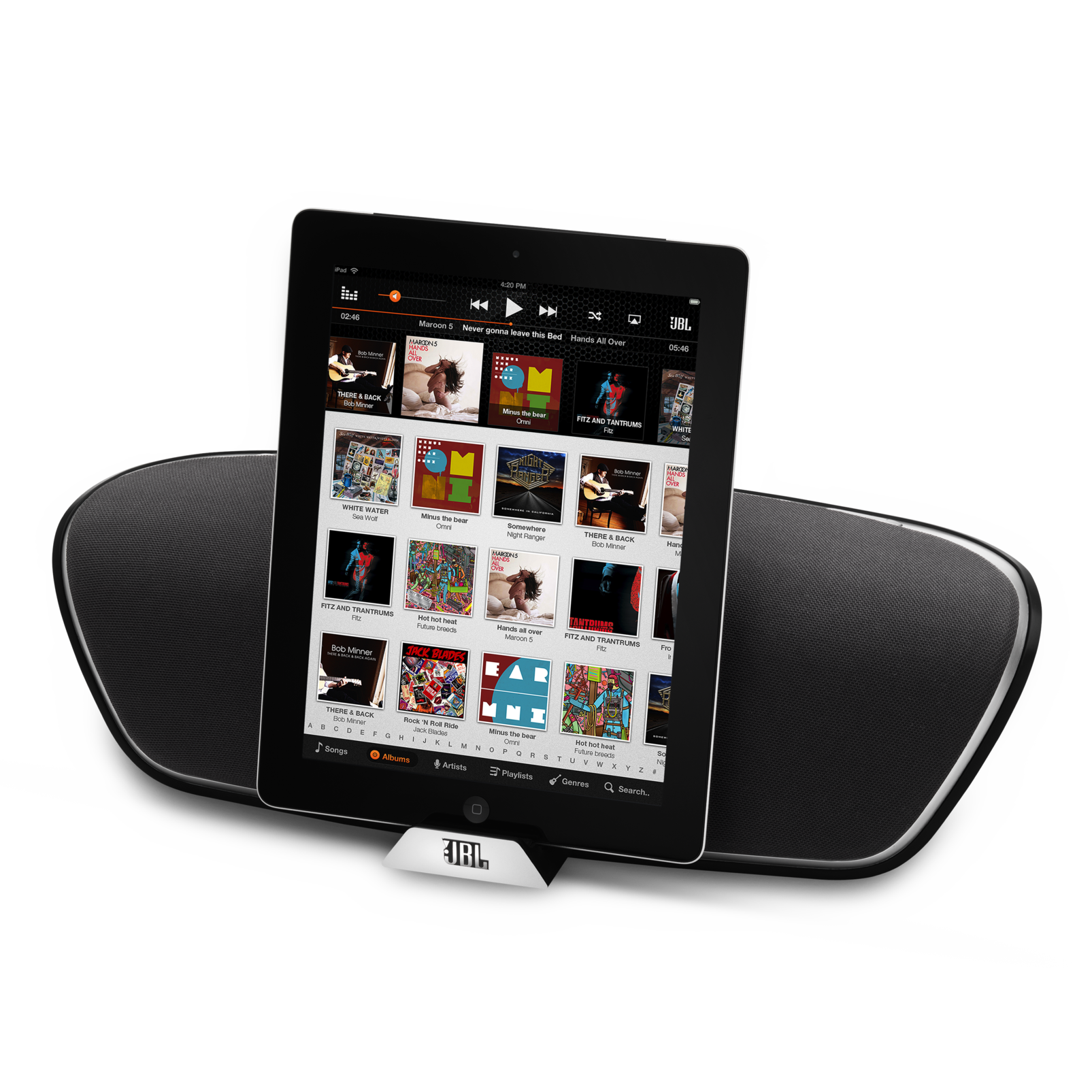 Jbl iphone speaker dock top