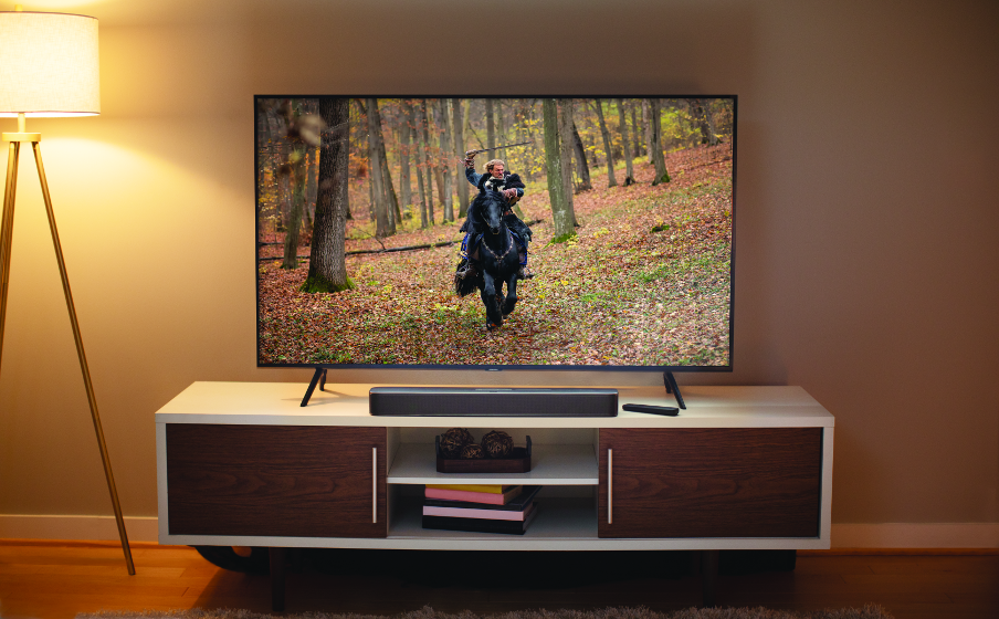 Compact 2.0 channel soundbar